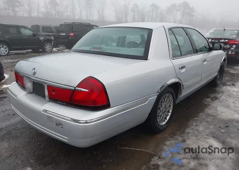 1999 Mercury Grand Marquis Gs из США, поврежденный, VIN 2MEFM74W2XX735580